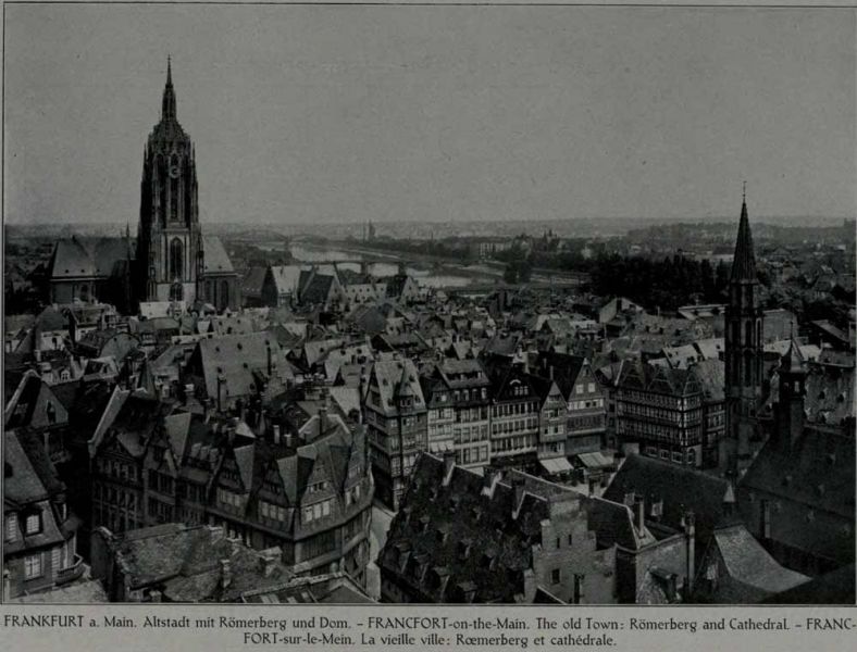 027 Frankfurt am Main. Römerberg