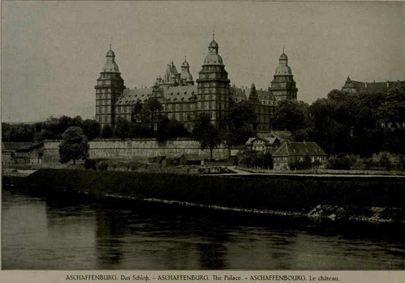 030 Aschaffenburg. Das Schloss