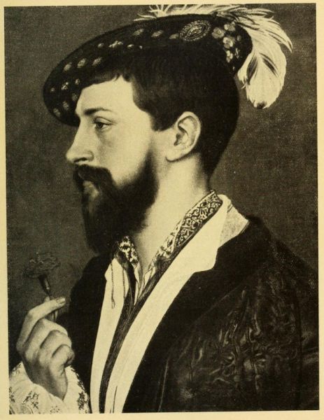 020. Frankfurt a. M. - Galerie des Städelschen Instituts - Hans Holbein d. J. ( 1497-1543) - Sir George of Cornwall.