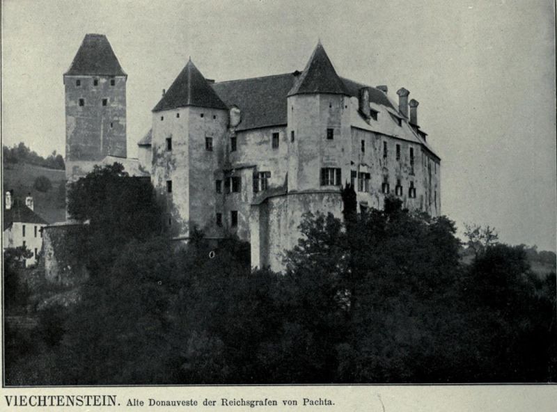 026 Viechtenstein. Alte Donauveste der Reichsgrafen von Pachta. 