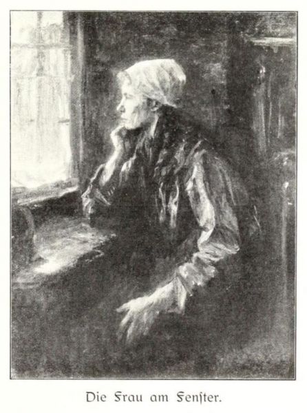Israels, Josef - Die Frau am Fenster