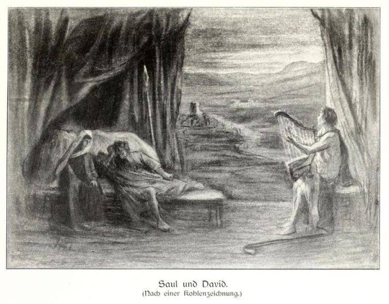 Israels, Josef - Saul und David