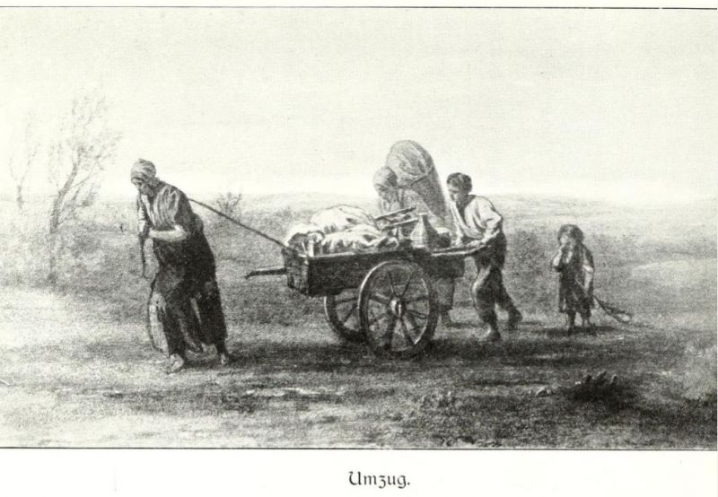 Israels, Josef - Umzug (Ausschnitt)