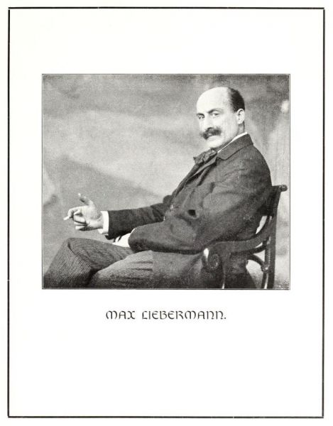 Liebermann, Max (1847-1935) Maler und Grafiker