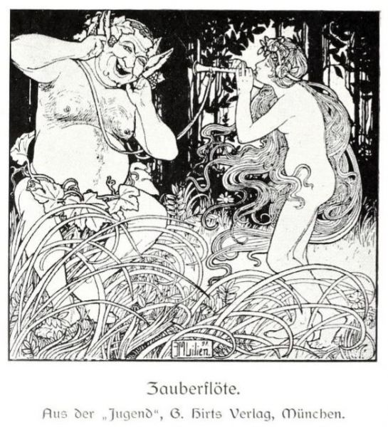 Lilien, Ephraim Moses - Zauberflöte