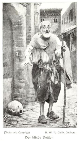 Solomon, Joseph Solomon - Der blinde Bettler