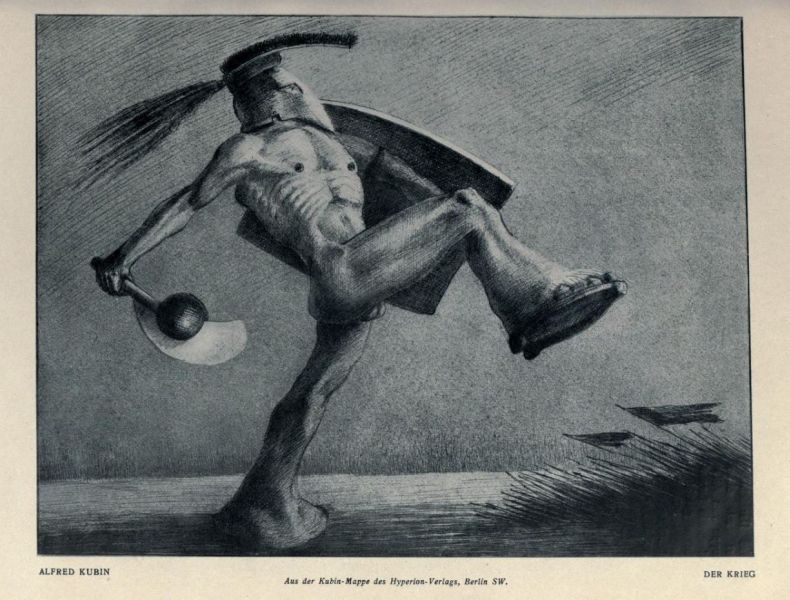 007 Der Krieg, Alfred Kubin