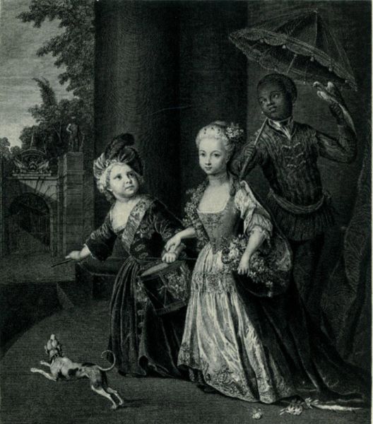 Friedrich II. und seine Schwester Wilhelmine. 