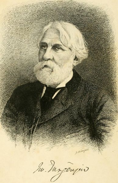 Iwan Turgenjew (1818- 1883), russischer Schriftsteller