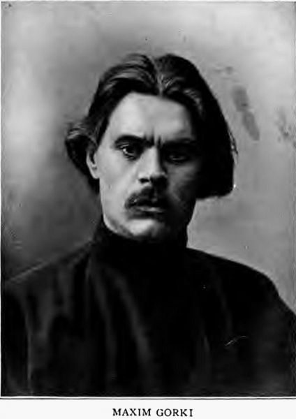 Maxim Gorki (1868-1936), russischer Schriftsteller