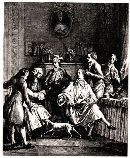 26 Moreau, La petite toilette.