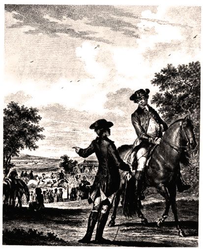 28 Moreau, La course des chevaux. 