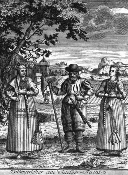 Dithmarscher alter Kleider-Tracht