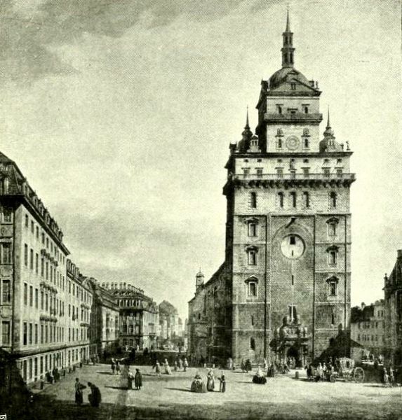 Die Kreuzkirche in Dresden