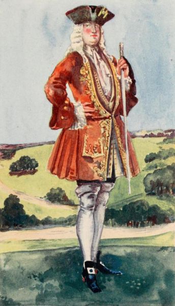 062. Ein Mann der Zeit von George I. 1714-1727