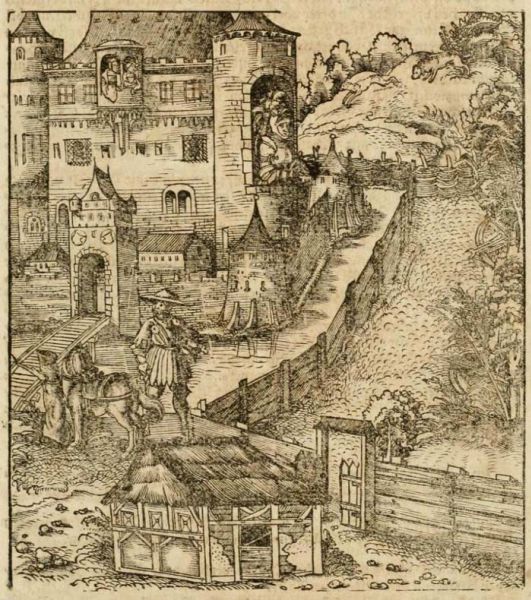 Mittelalterliche Burganlage