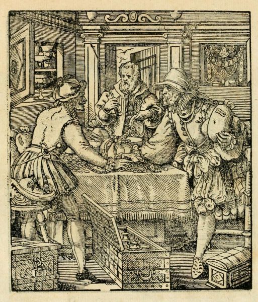 Sittenbild aus der Hansezeit