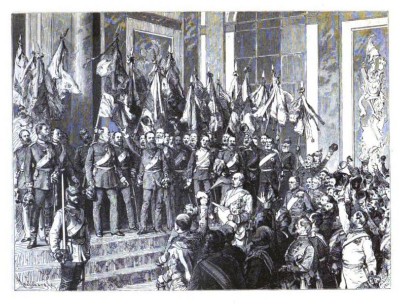18.01.1871 Verkündung der Kaiserwürde