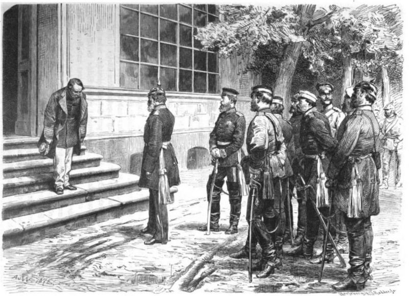 Wilhelm und Napoleon in Bellevue