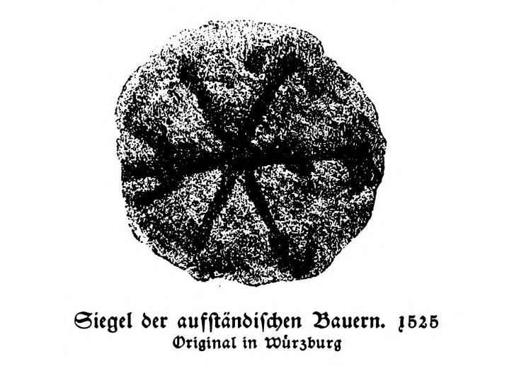 DBK 1525 013 Siegel der aufständischen Bauern. 1525