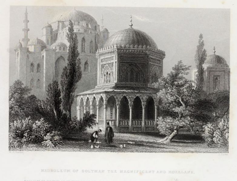 12. Mausoleum of Solyman the Magnificent and Roxalana, das Mausoleum Solymans, des Prachtvollen, und der Sultanin Roxalane 