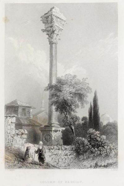 25. Column of Marcian, die Säule des Kaisers Marcian