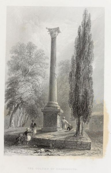 33. Column of Theodosius, die Säule des Kaisers Theodosius 