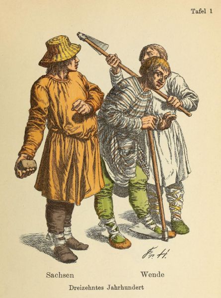 001 Sachsen, Wende 13. Jahrhundert