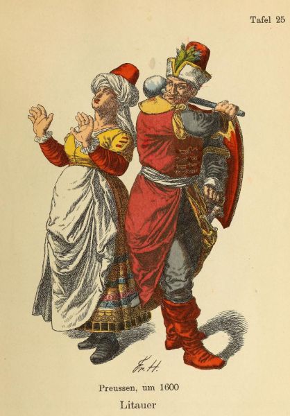 025 Litauer, Preußen um 1600