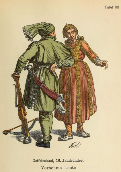 033 Vornehme Leute, Ostfriesland, 16. Jahrhundert