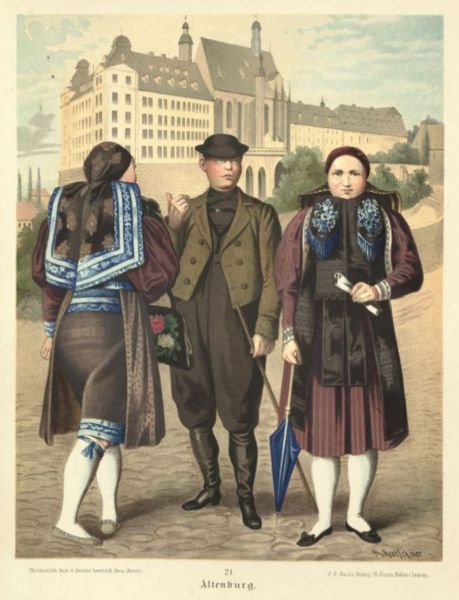 Altenburg Volkstrachten (2)