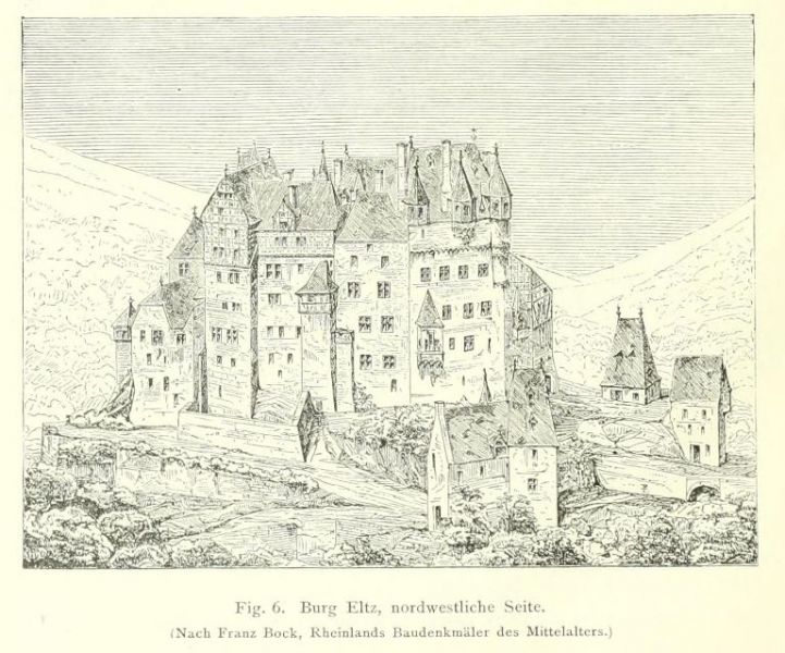 006 Burg Eltz, nordwestliche Seite