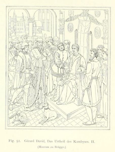052 Gerard David, Das Urteil des Kambyses II