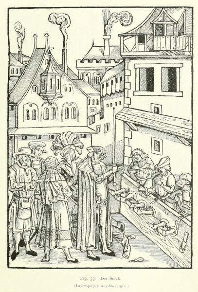 055 Der Stock (Layenspiegel. Augsburg 1512)