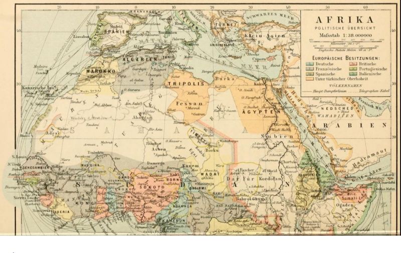 Afrika politische Übersicht 01