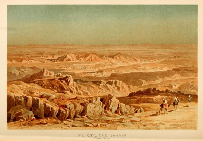 Die östliche Sahara