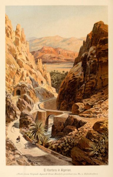 El Kantara in Algerien