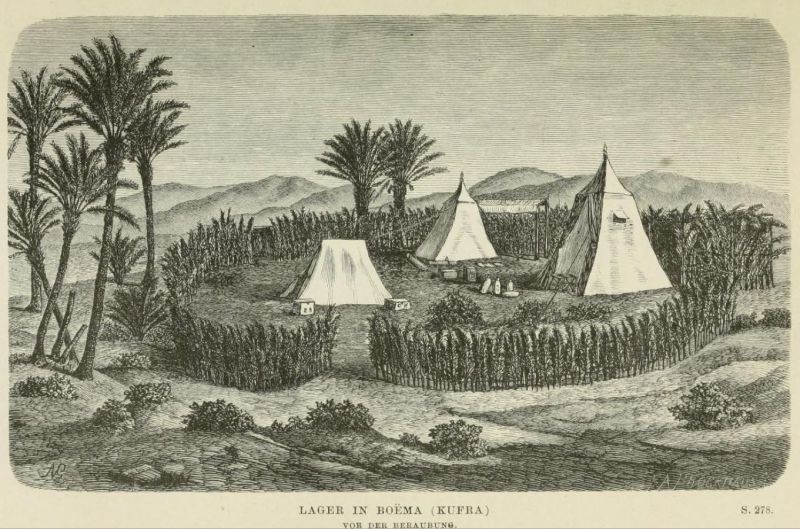 07 Lager in Boema (Kufra) Vor der Beraubung 