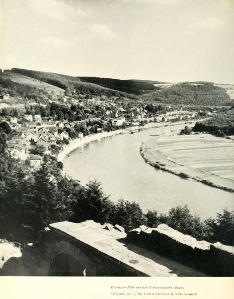 020 Herrlicher Blick auf den Neckarsteinacher Bogen