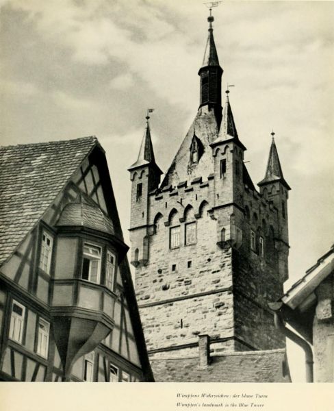 061 Wimpfens Wahrzeichen, der blaue Turm