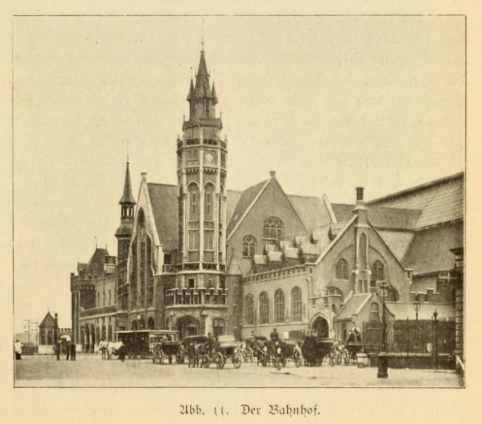 Brügge 011 Der Bahnhof