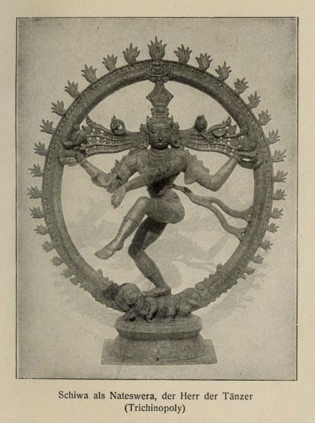 Indien 003 Schiwa als Nateswera, der Herr der Tänzer (Trichinopoly)