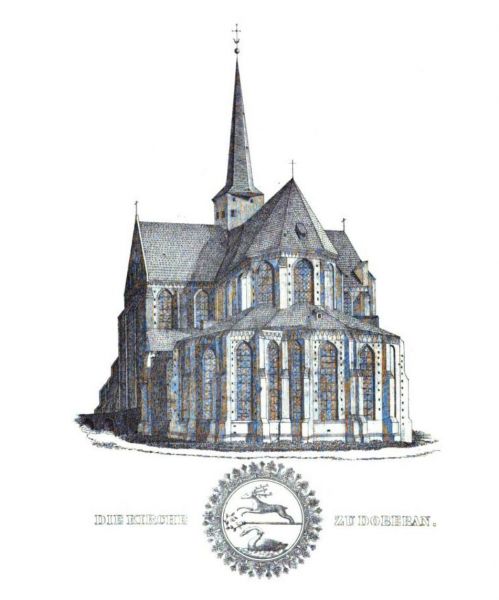 00 Die Kirche zu Doberan , Ansicht