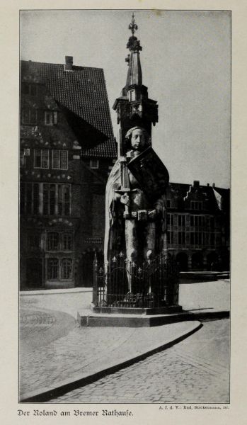 002 Bremen, Der Roland am Rathaus