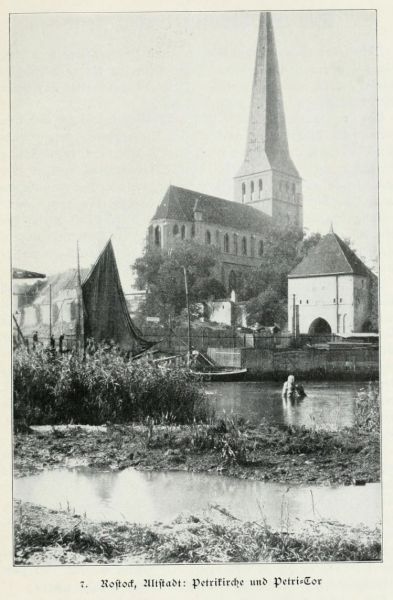 Norddeutschland 007 Rostock, Altstadt, Petrikirche und Petri-Tor (2)