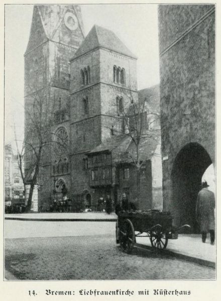 Norddeutschland 014 Bremen, Liebfrauenkirche und Küsterhaus