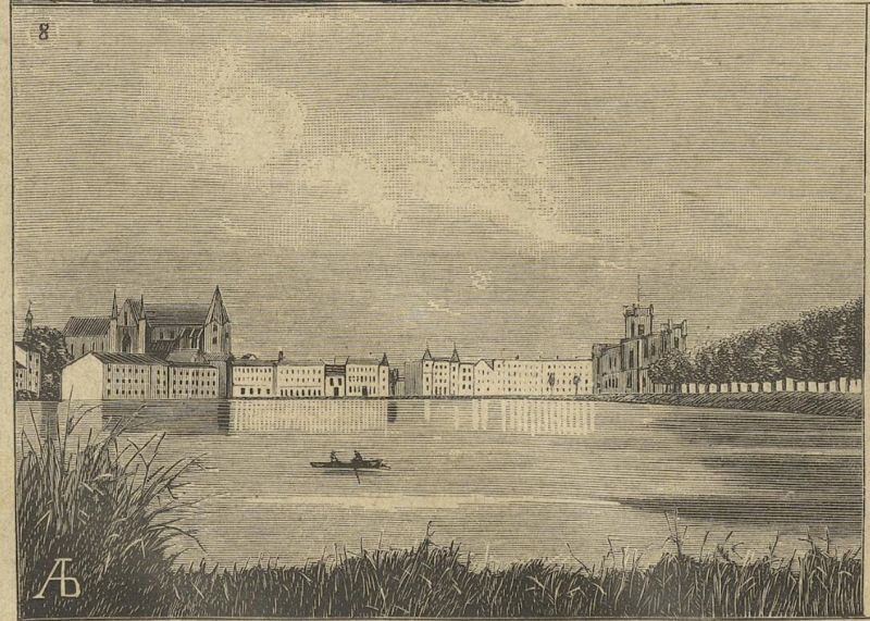 Ansichten aus Schwerin - 8. Pfaffenteich.
