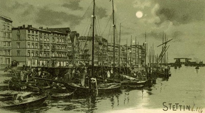 Stettin, Hafenpartie 1903