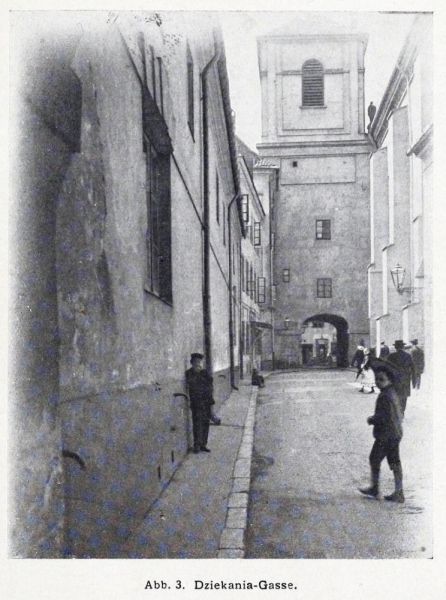 Warschau 003 Dziekania-Gasse