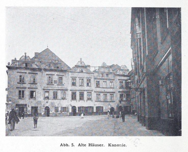 Warschau 005 Alte Häuser, Kanonie